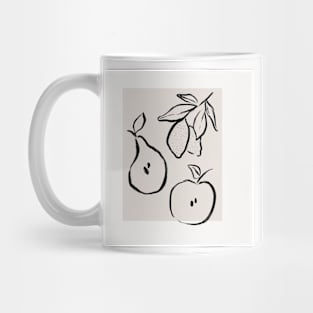 APPLES AND PEARS Mug